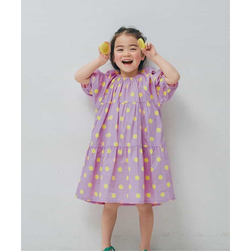 0315-日本 p.premier泡泡袖連身裙 (80-140cm)-規格圖7