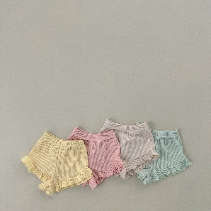 Angou中小童韓版女童薄款花邊短袖公主家居服套裝-細節圖3