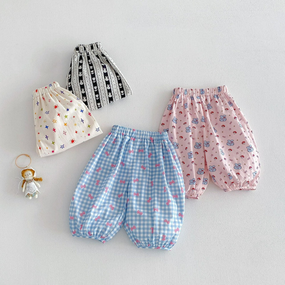 寶寶夏季可愛PP燈籠防蚊褲-細節圖3