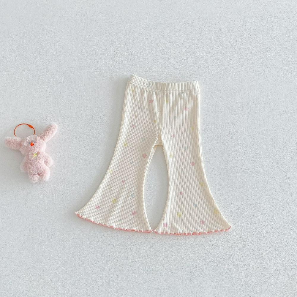 寶寶夏季休閒喇叭褲/卡通上衣T恤-細節圖5