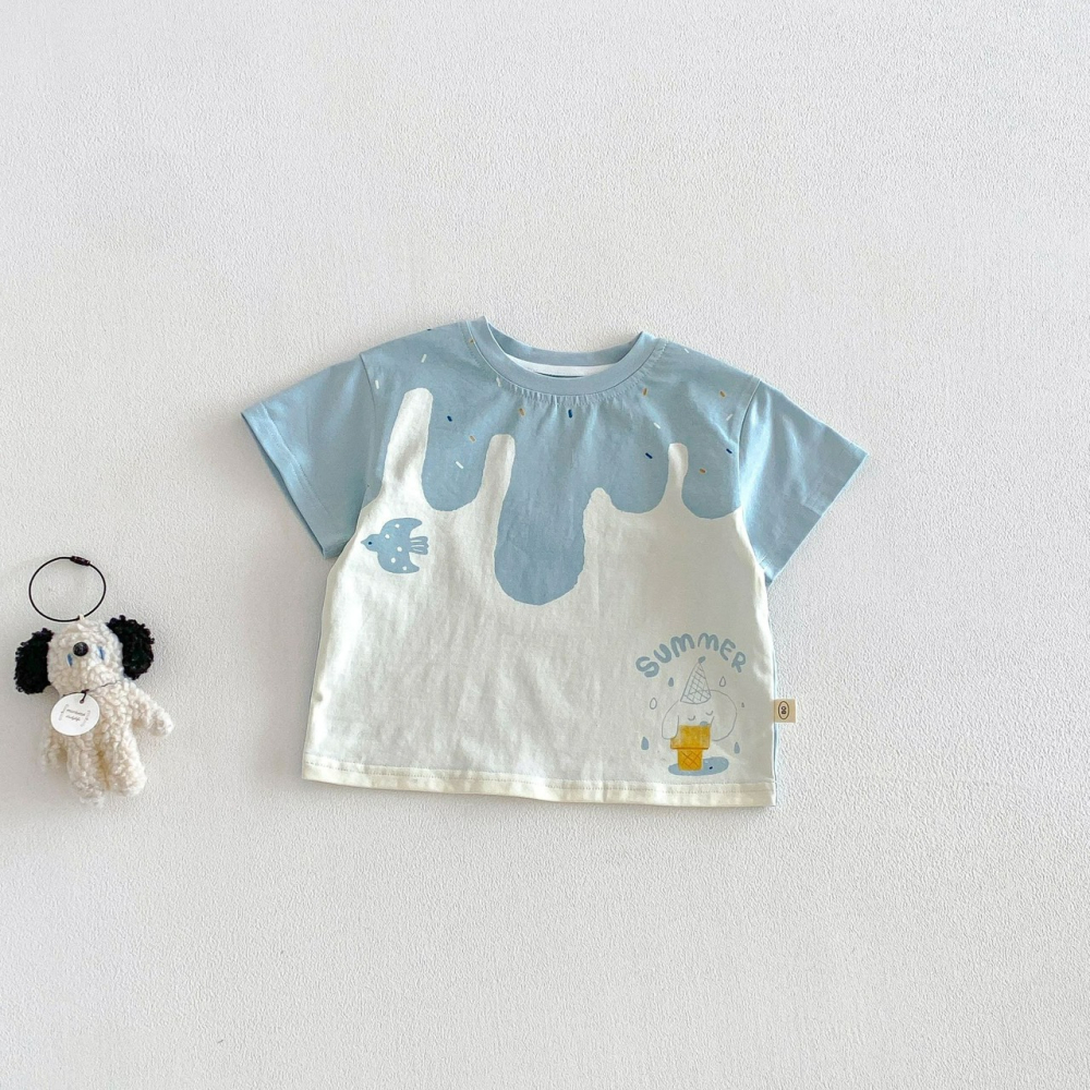 寶寶夏季可愛小狗波點T恤/休閒褲-細節圖7