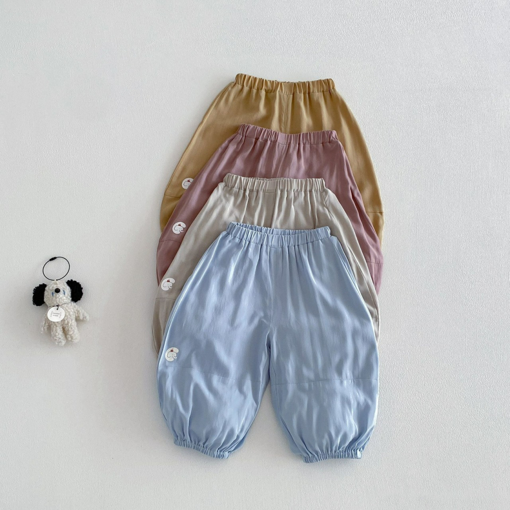 寶寶夏季時尚防蚊印花休閒褲-細節圖3