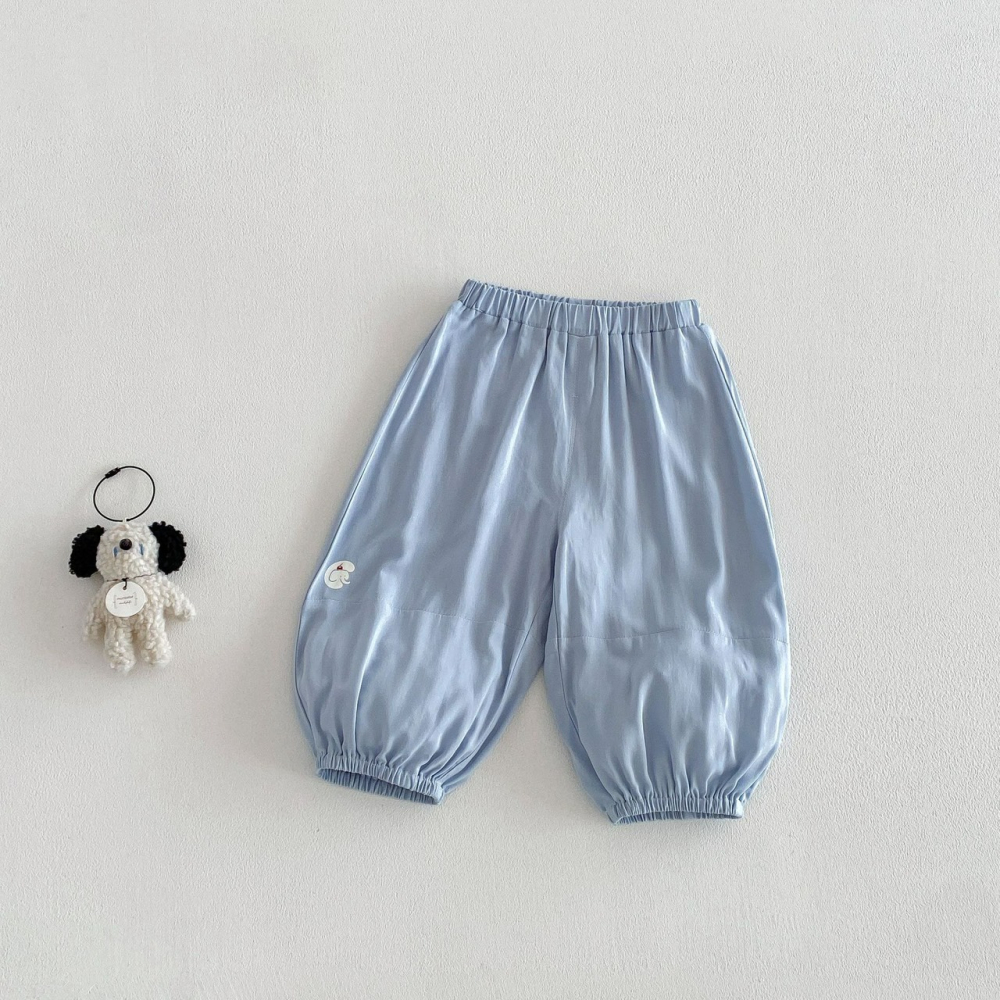 寶寶夏季時尚防蚊印花休閒褲-細節圖5