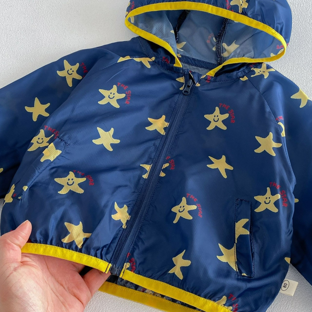 寶寶夏季滿版星星印花系列-細節圖5