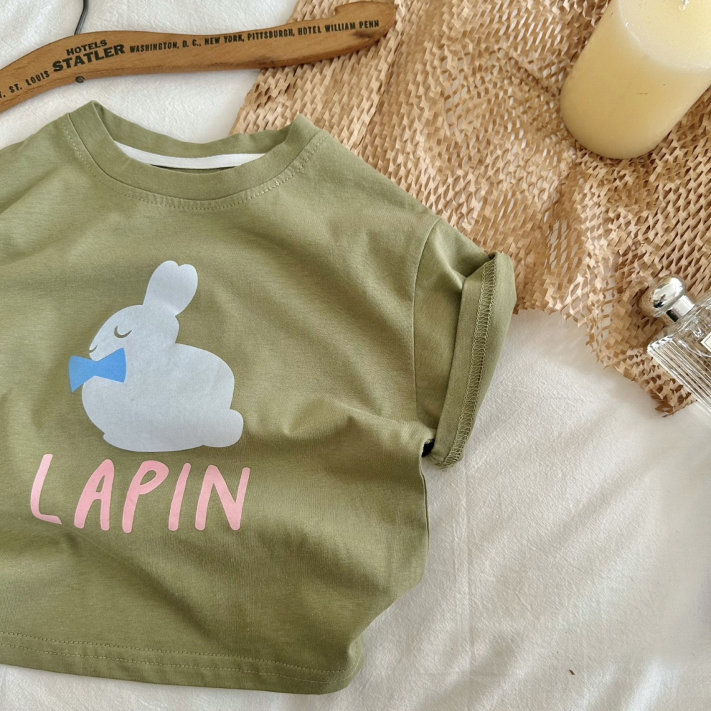 夏季兒童卡通馬戲團短袖T恤-細節圖6