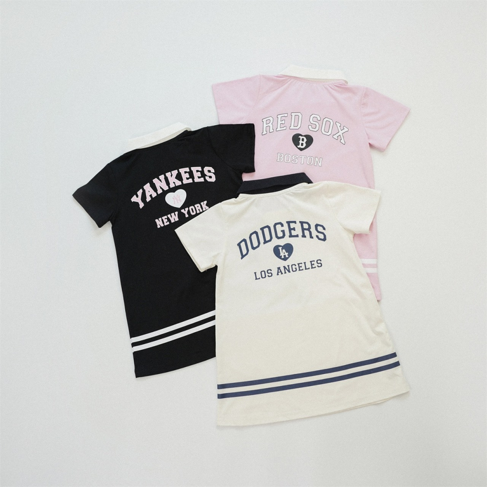 兒童女童純棉刺繡Polo連衣裙 (90-150碼)-細節圖3