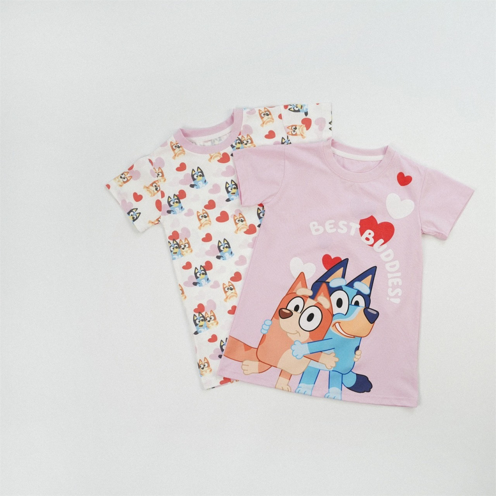 兒童日系甜美印花短袖連衣裙 (90-150碼)-細節圖4