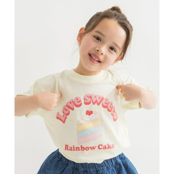 0405-日本童裝 Branshes甜點系女孩純棉短T (A-E款)-細節圖8