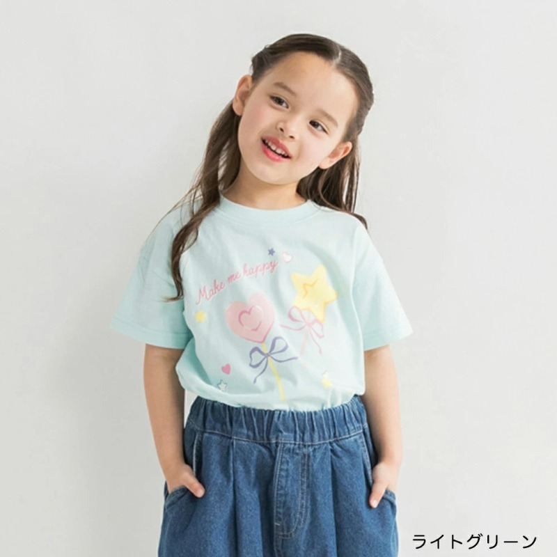 0405-日本童裝 Branshes甜點系女孩純棉短T (F-J款)-細節圖7