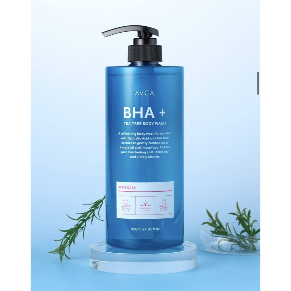 0405-韓國 🇰🇷AVCA BHA+茶樹淨膚沐浴露/800ml-細節圖3