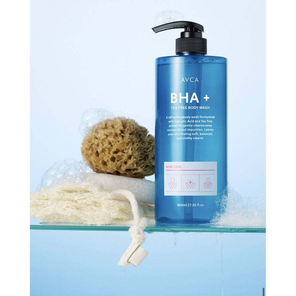 0405-韓國 🇰🇷AVCA BHA+茶樹淨膚沐浴露/800ml-細節圖5