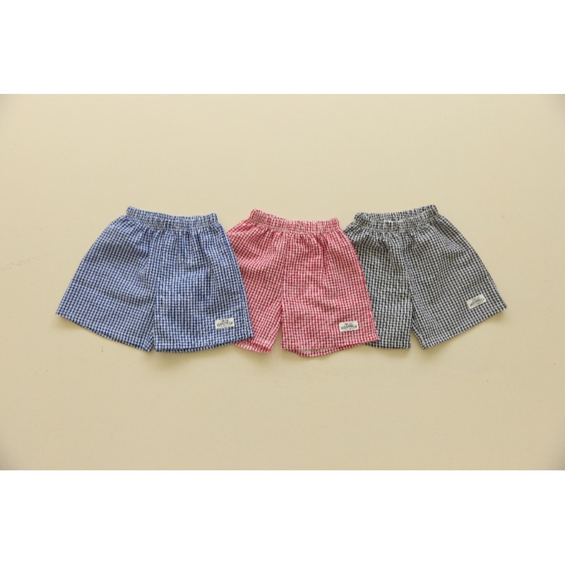 0405-韓國童裝 橘子媽媽 清新格紋童短褲 (5-15號)-規格圖5