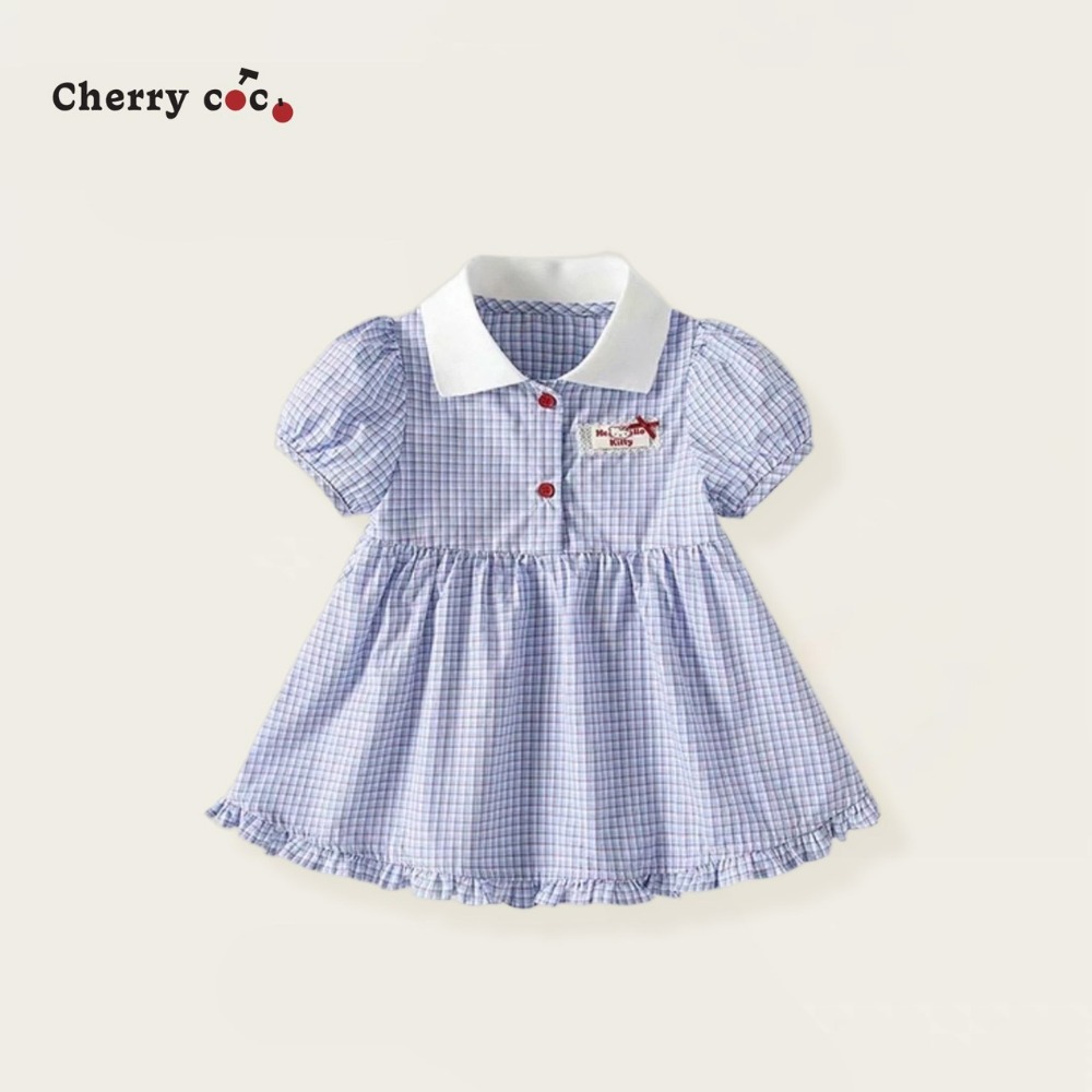 CHERRYCOCO風甜心學院氣質翻領公主裙-規格圖8