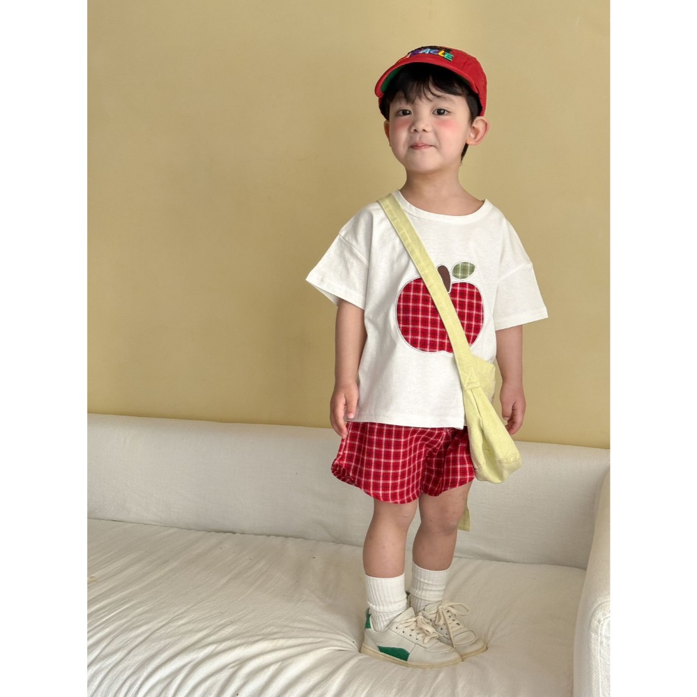 兒童夏日可愛水果印花居家服套裝-規格圖8