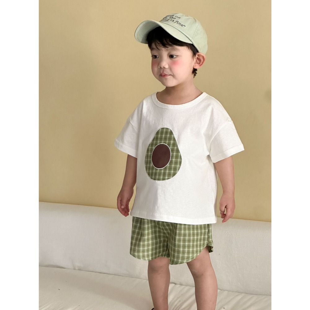 兒童夏日可愛水果印花居家服套裝-規格圖8