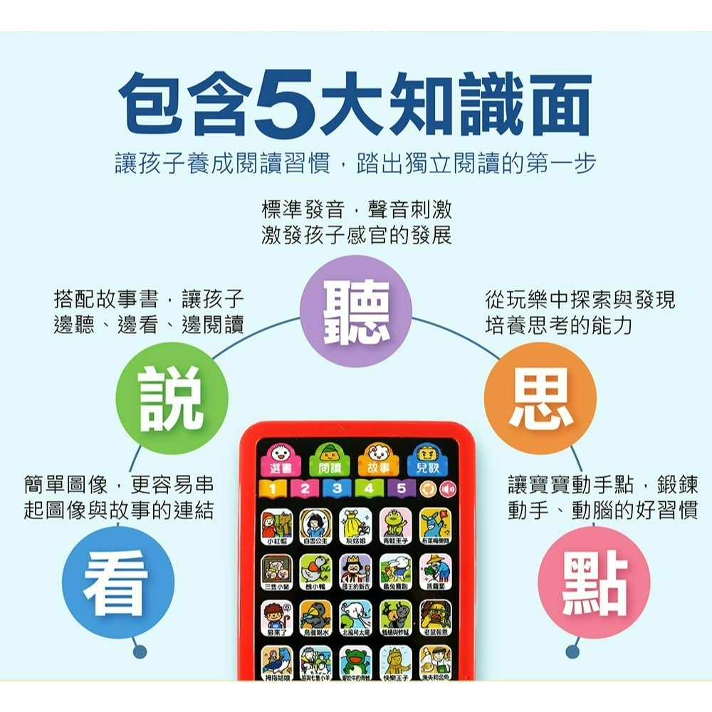📖風車圖書🔸幼兒平板故事機-細節圖2