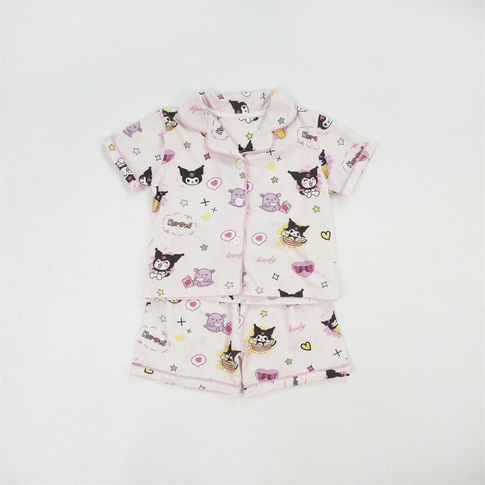 兒童夏季卡通滿版居家服兄妹套裝-規格圖8