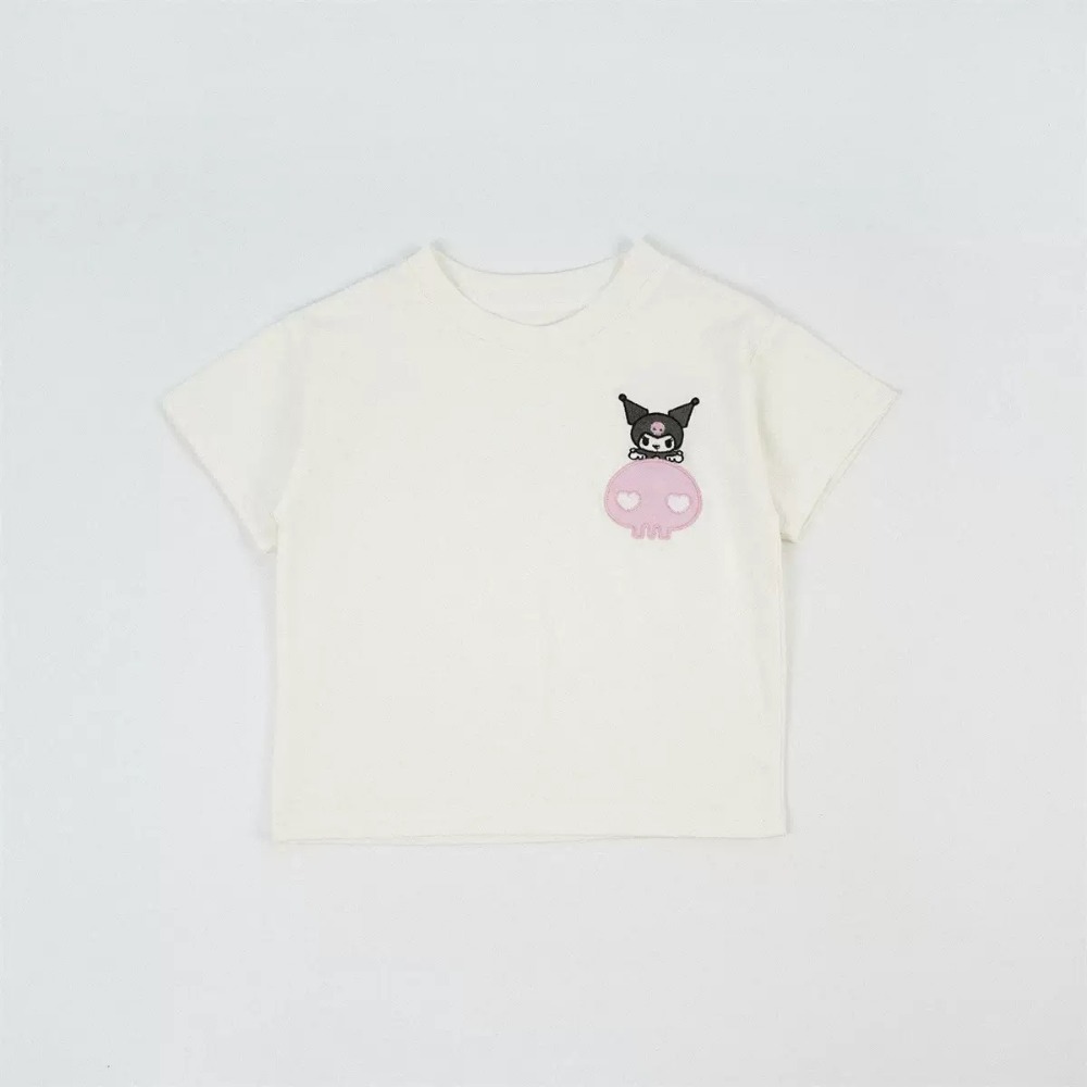 女童夏季可愛卡通刺繡上衣-規格圖6