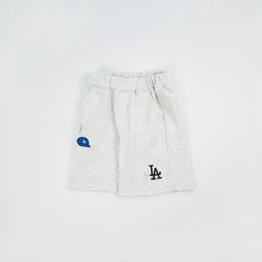 兒童夏季刺繡字母短褲-細節圖6