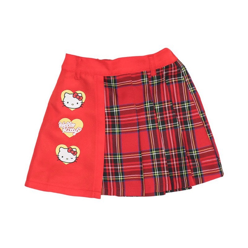 日系卡通甜心百褶女童短裙-規格圖8