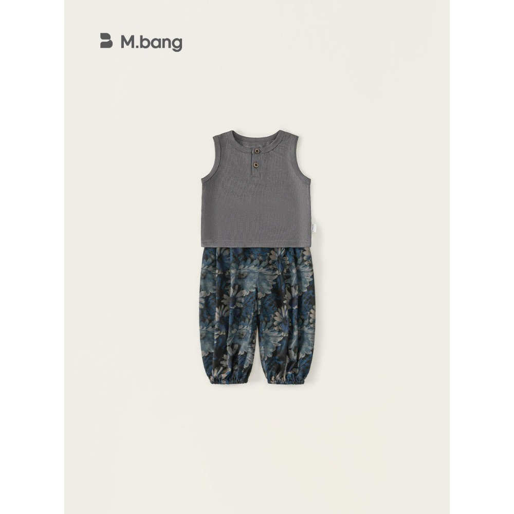 M.bang 兒童無袖背心防蚊褲套裝-規格圖3