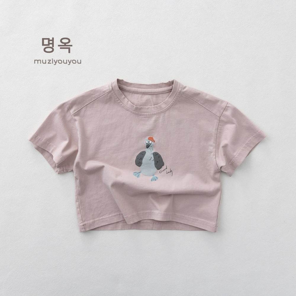 Muziyouyou 兒童日系雲朵軟糯短袖T-規格圖10