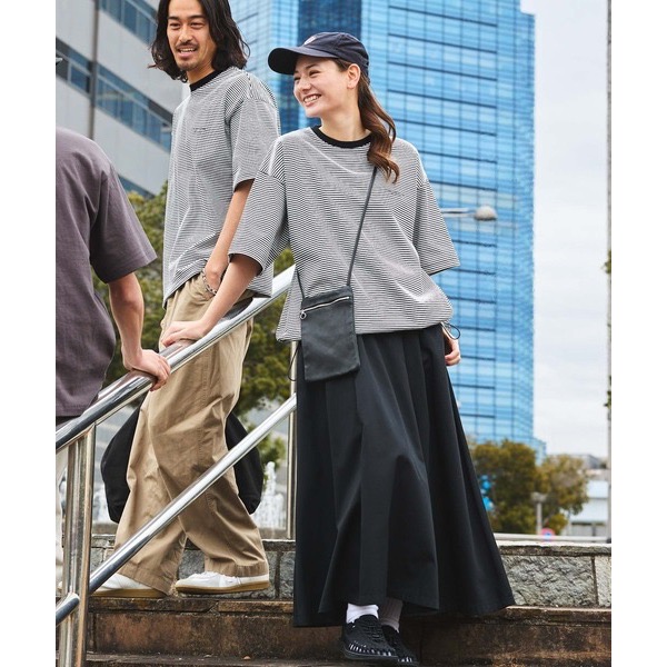 0616 日本THE CRAFT CREW PRODUCTS 抽繩條紋短袖T恤-細節圖10