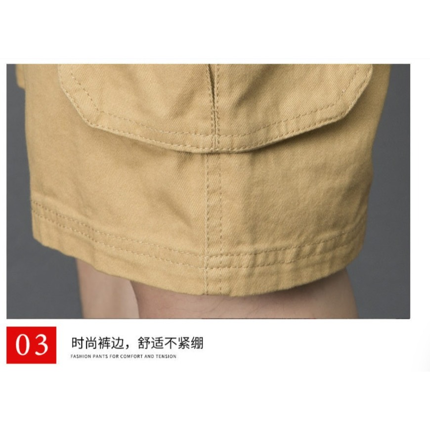 0630男裝 城市機能工裝五分褲-細節圖7