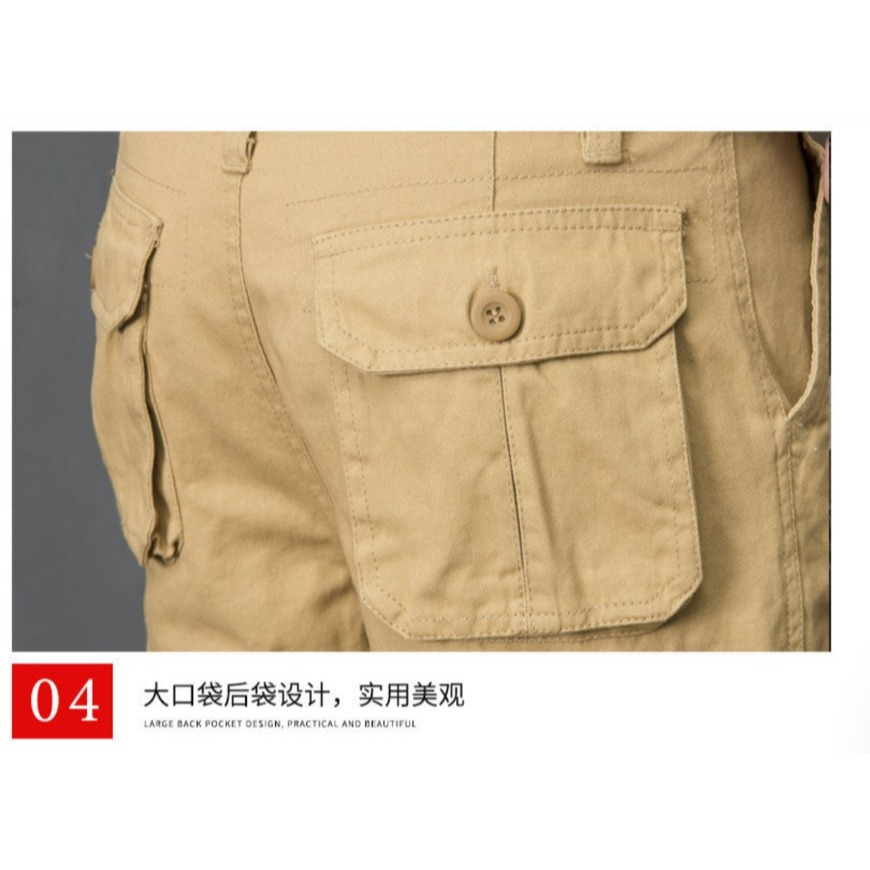 0630男裝 城市機能工裝五分褲-細節圖8