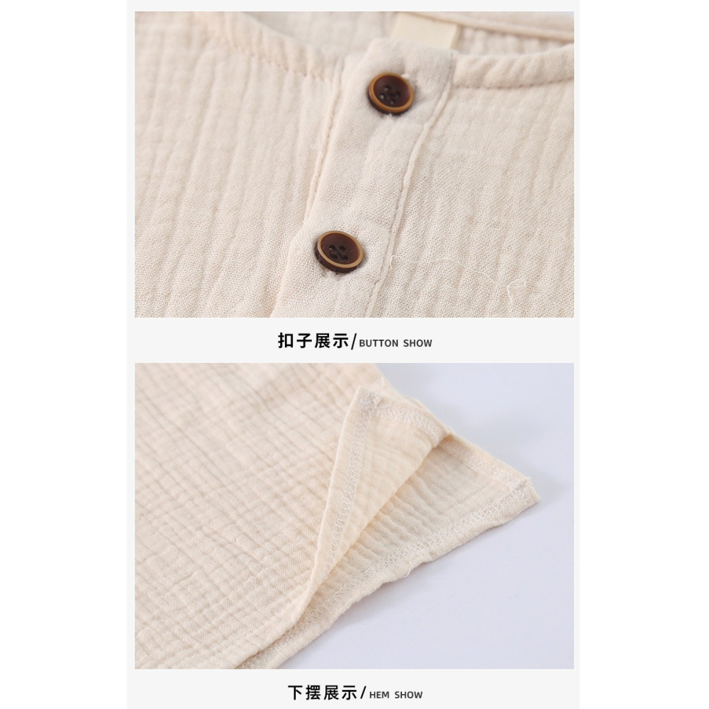 兒童夏季草莓棉紗兄妹套裝-細節圖9