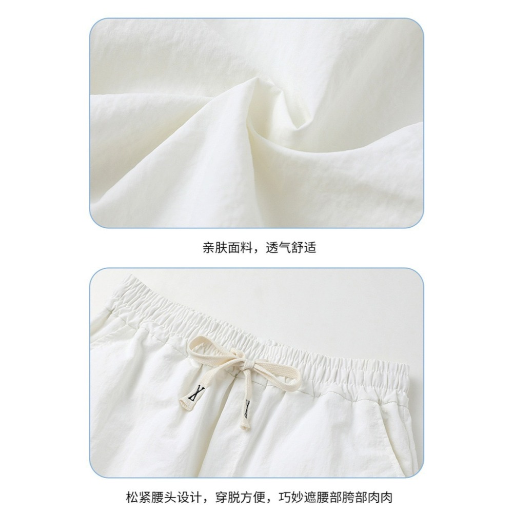 法式薄荷綠微光森林親子度假親子裝襯衫/連衣裙/短褲 (兒童)-細節圖10