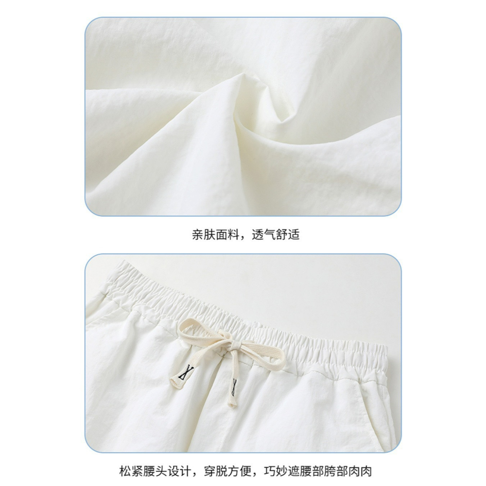 法式薄荷綠微光森林親子度假親子裝襯衫/連衣裙/短褲 (大人)-細節圖10