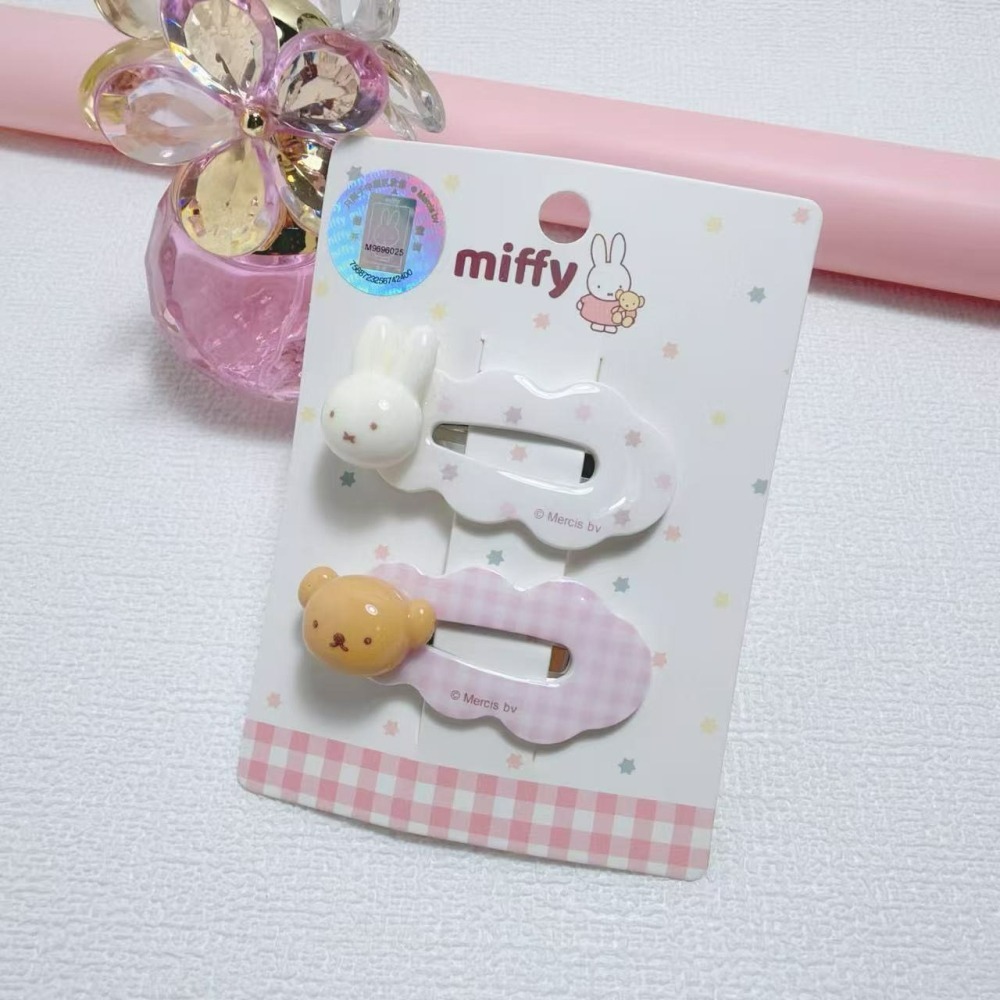 Miffy 米菲兔甜美粉色髮飾系列-細節圖5