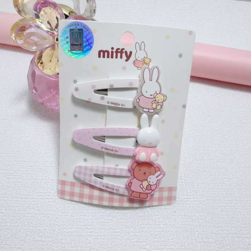 Miffy 米菲兔甜美粉色髮飾系列-細節圖8