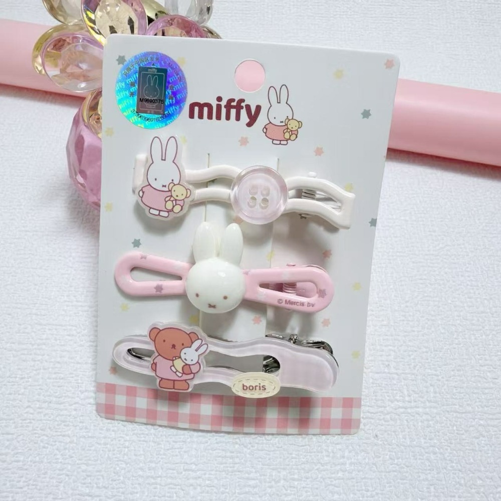 Miffy 米菲兔甜美粉色髮飾系列-細節圖9