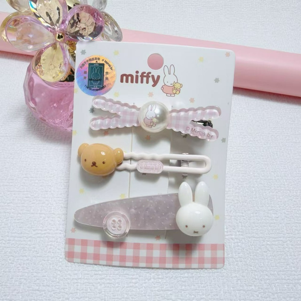 Miffy 米菲兔甜美粉色髮飾系列-規格圖11
