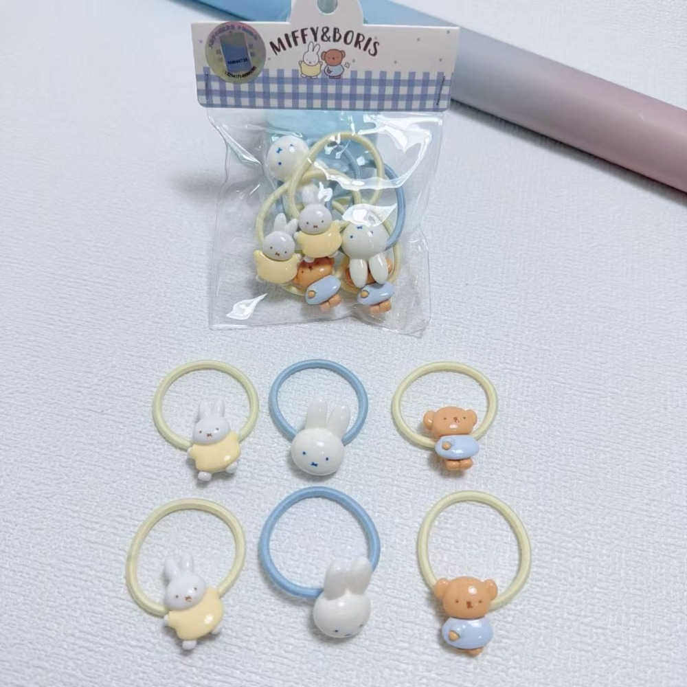 Miffy 米菲兔甜美藍格子髮飾系列-細節圖9