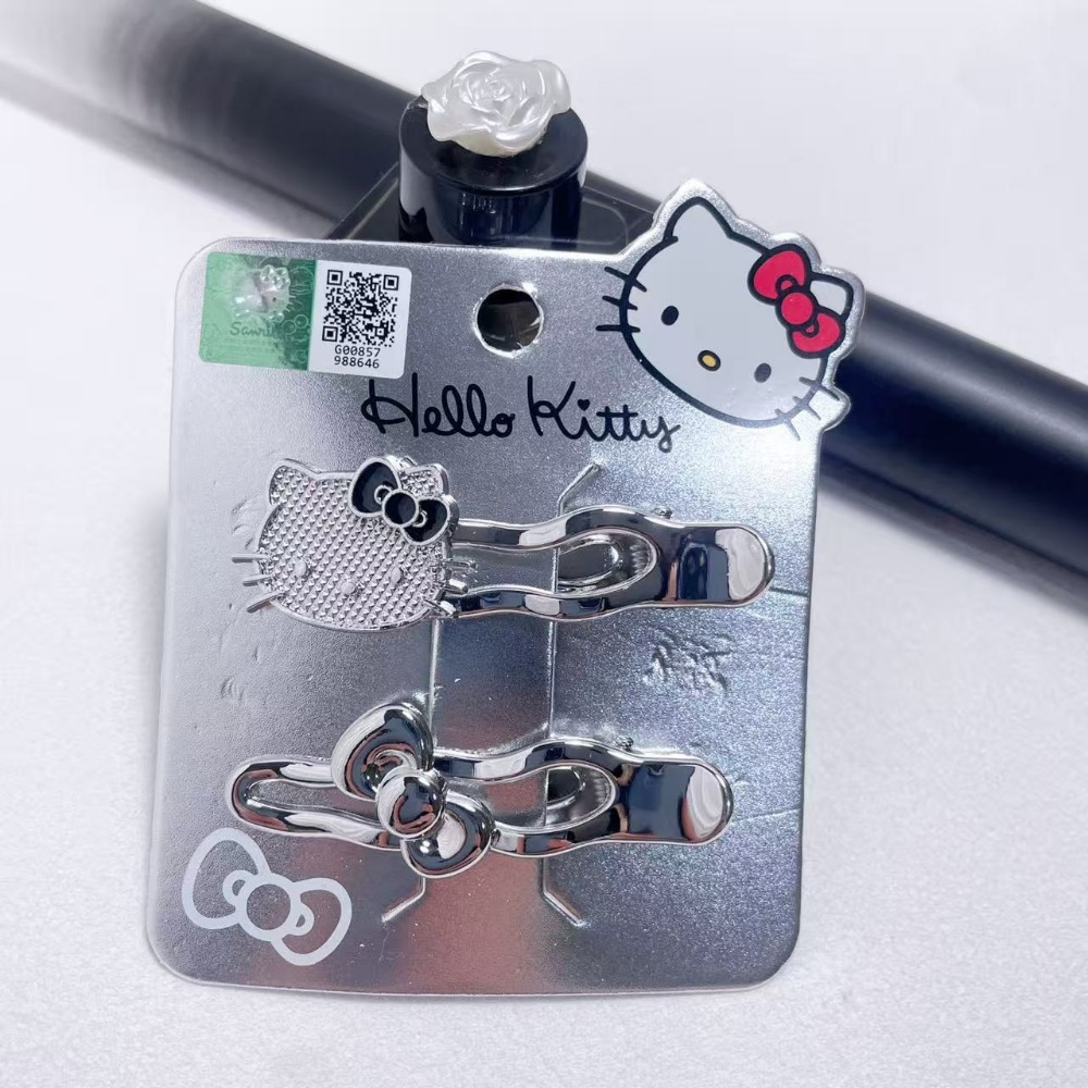 三麗鷗Hello Kitty金屬質感髮夾-規格圖11
