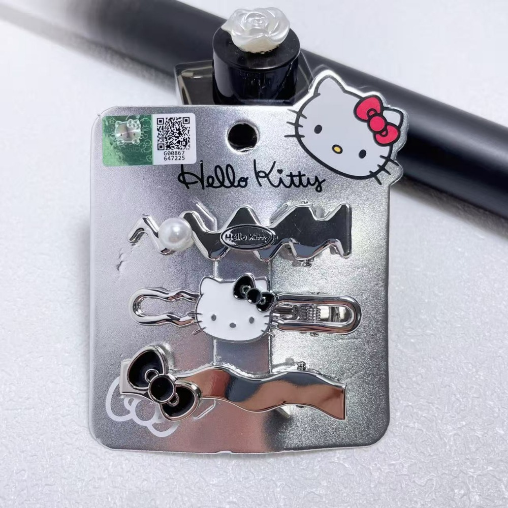 三麗鷗Hello Kitty金屬質感髮夾-規格圖11