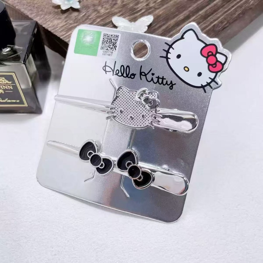 三麗鷗Hello Kitty金屬質感髮夾-規格圖11