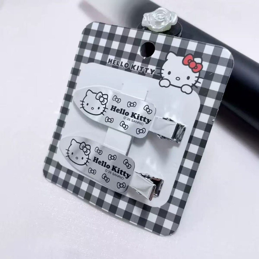 三麗鷗Hello Kitty金屬質感髮夾-規格圖11