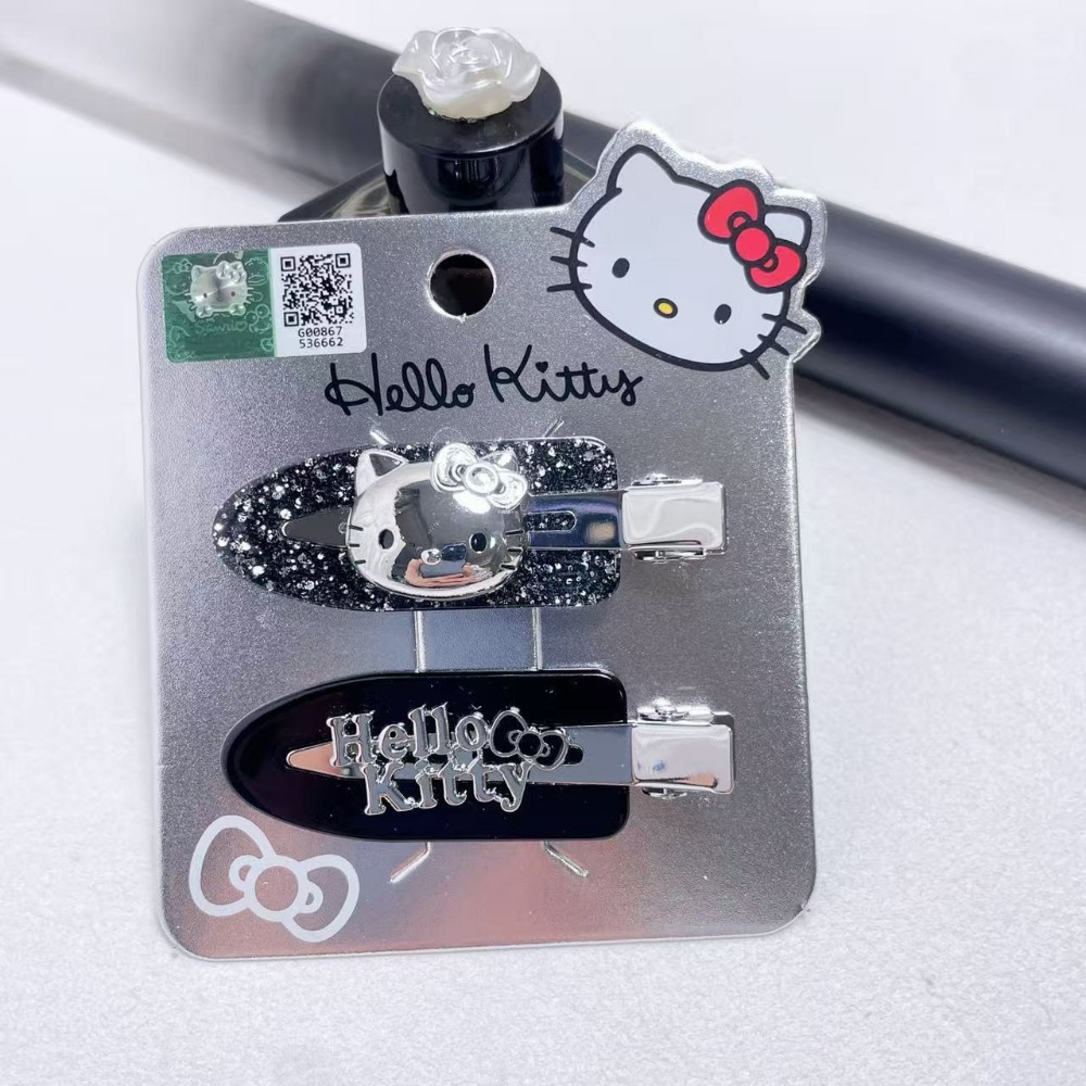 三麗鷗Hello Kitty金屬質感髮夾-規格圖11