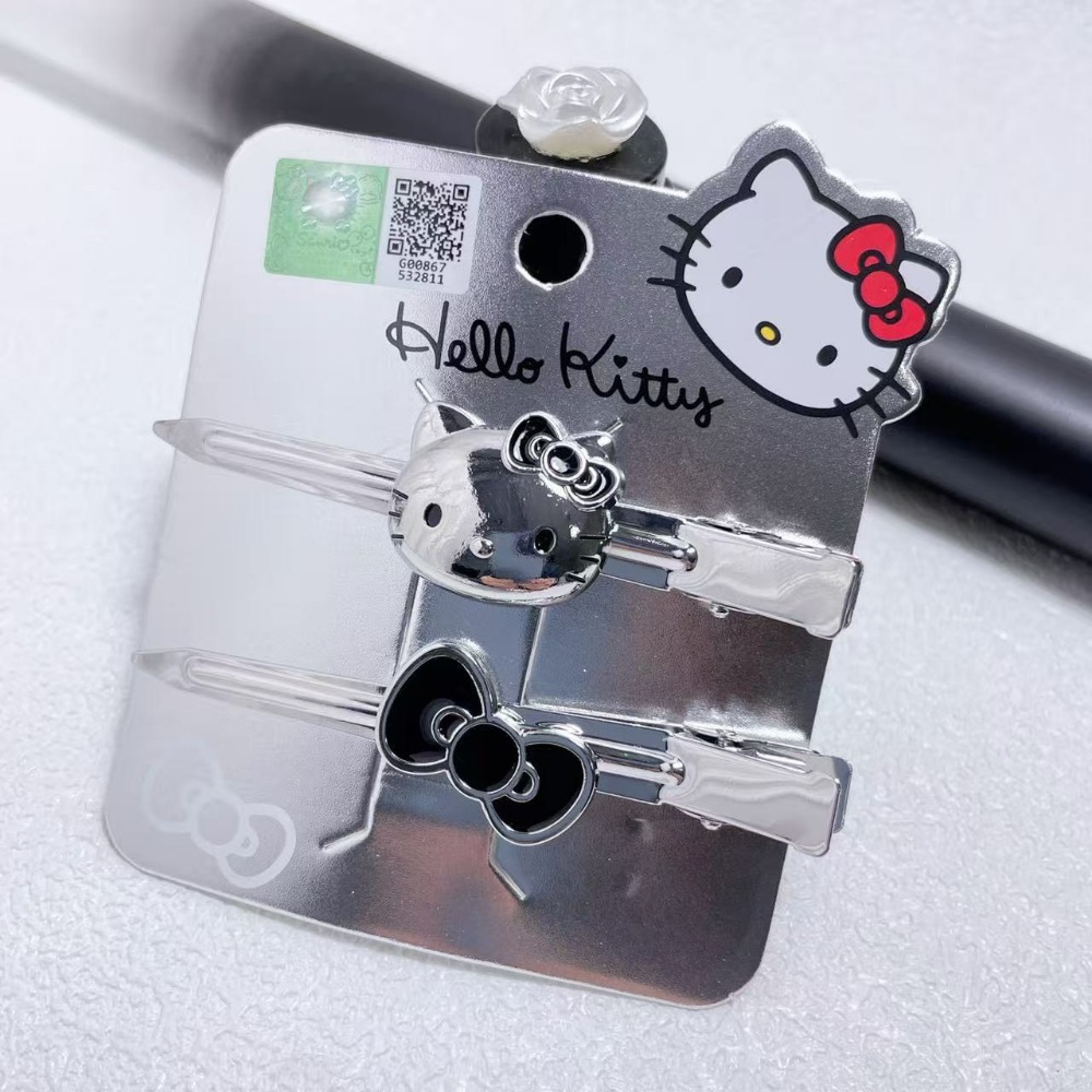 三麗鷗Hello Kitty金屬質感髮夾-規格圖11