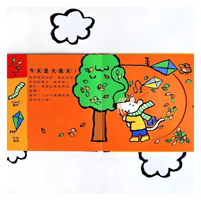 📖禾流文創🔸小鼠梅西天氣變變變！-細節圖3