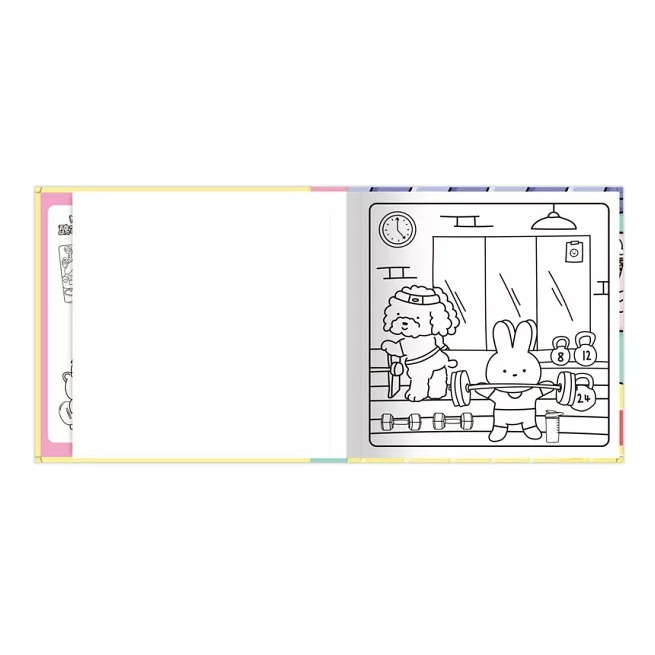 📖禾流文創🔸Mysweet可愛著色本-細節圖6