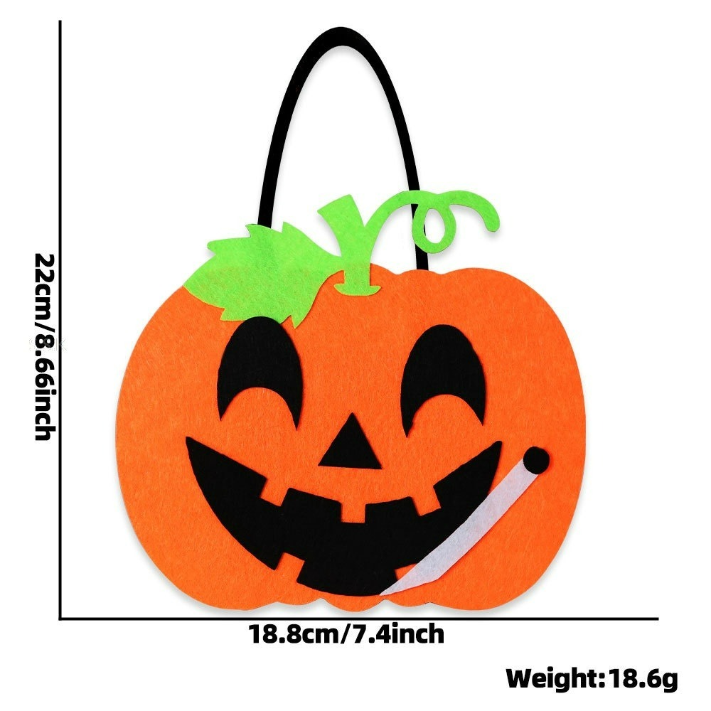 🎃萬聖節主題 搞怪造型糖果手提袋(DIY材料包)-規格圖4