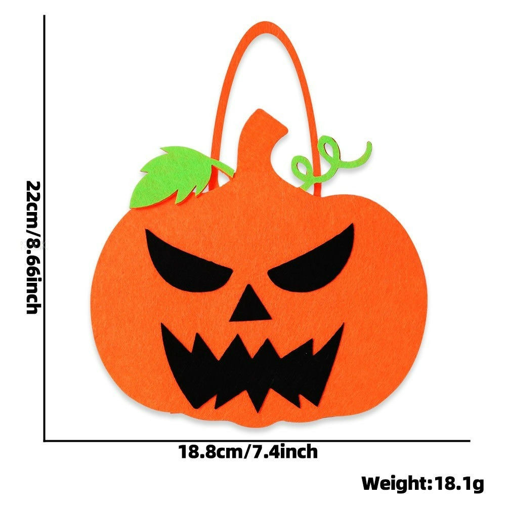 🎃萬聖節主題 搞怪造型糖果手提袋(DIY材料包)-規格圖4