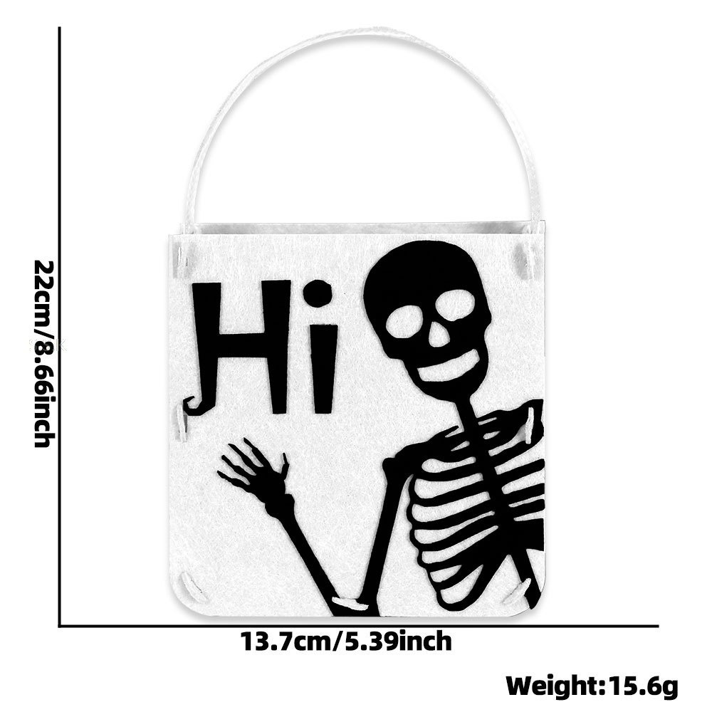 🎃萬聖節主題 搞怪造型糖果手提袋(DIY材料包)-規格圖4