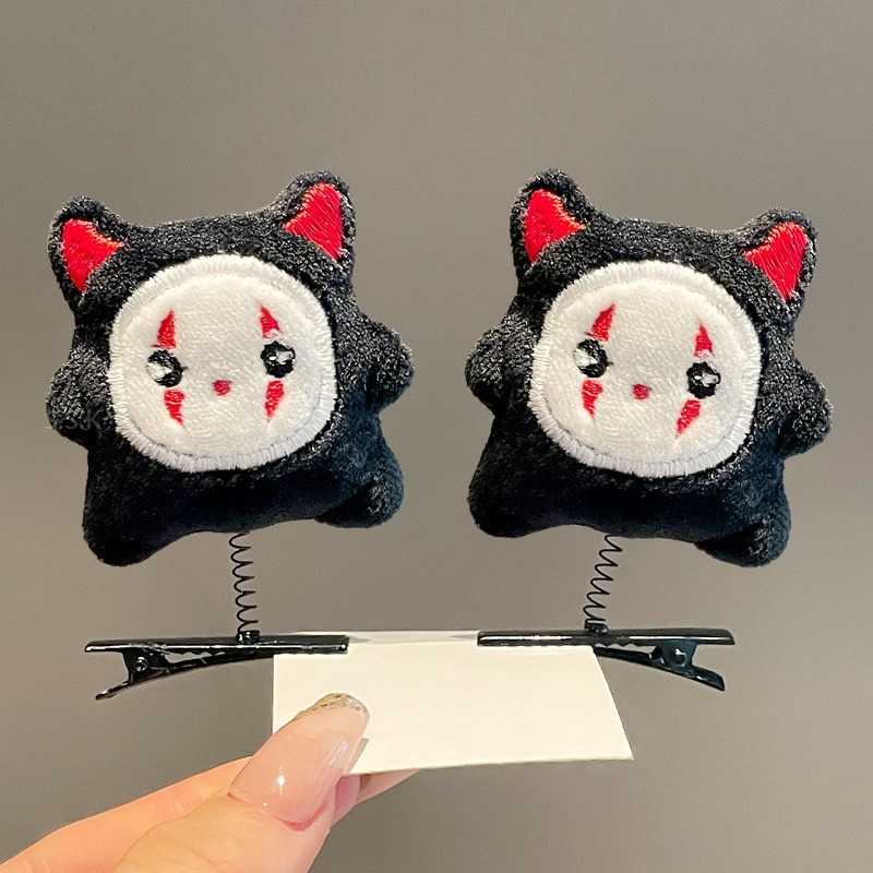 🎃萬聖節主題 可愛南瓜幽靈造型髮夾-規格圖5