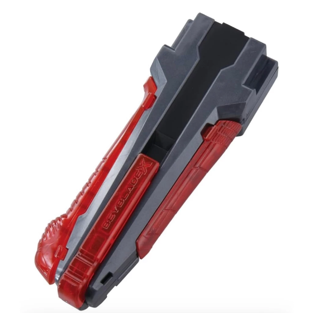 BEYBLADE X 戰鬥陀螺 BX-41 X發射器改造型握把（黑／透紅） 正版 全新現貨-細節圖2
